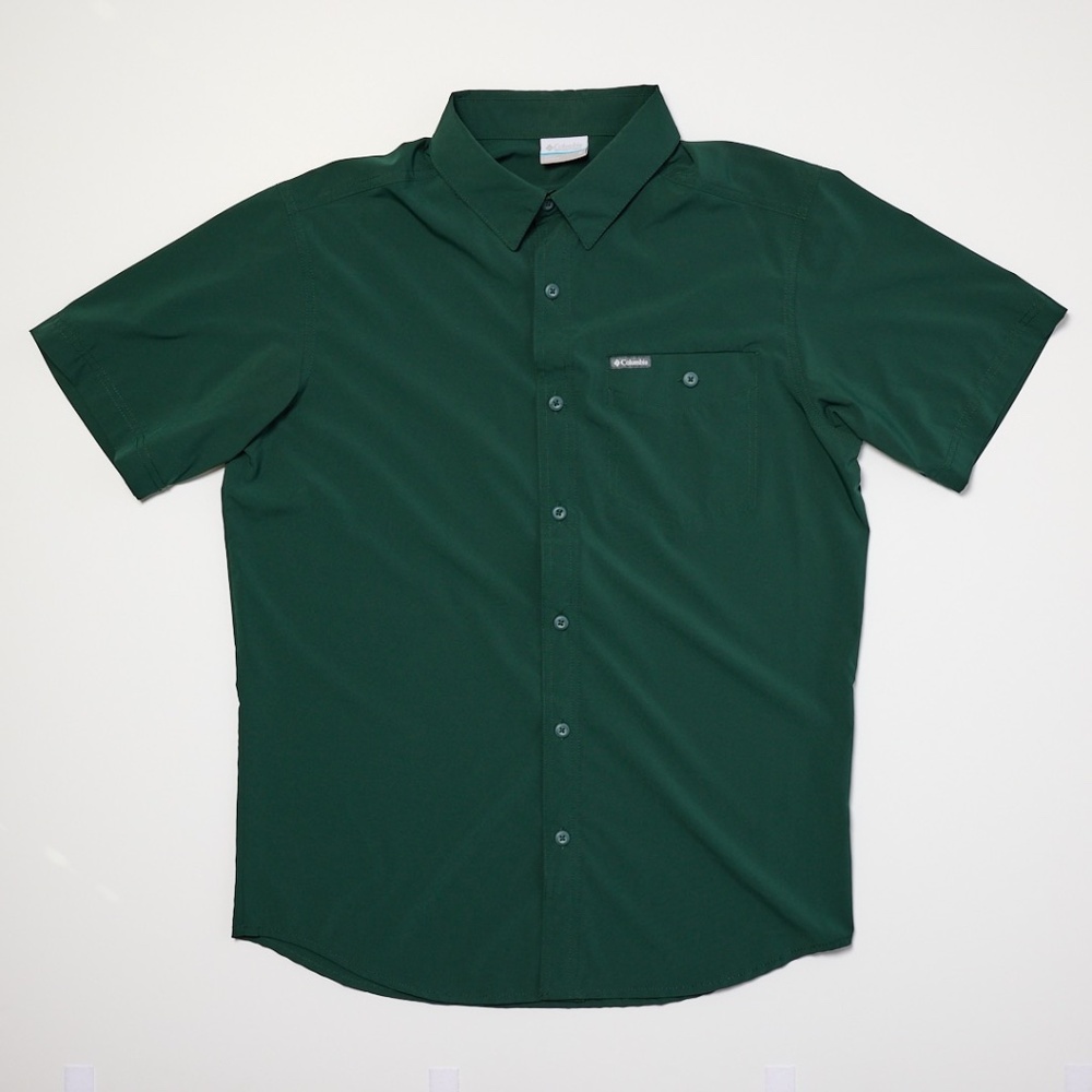 Columbia Men's Short Sleeve Button Down Shirt